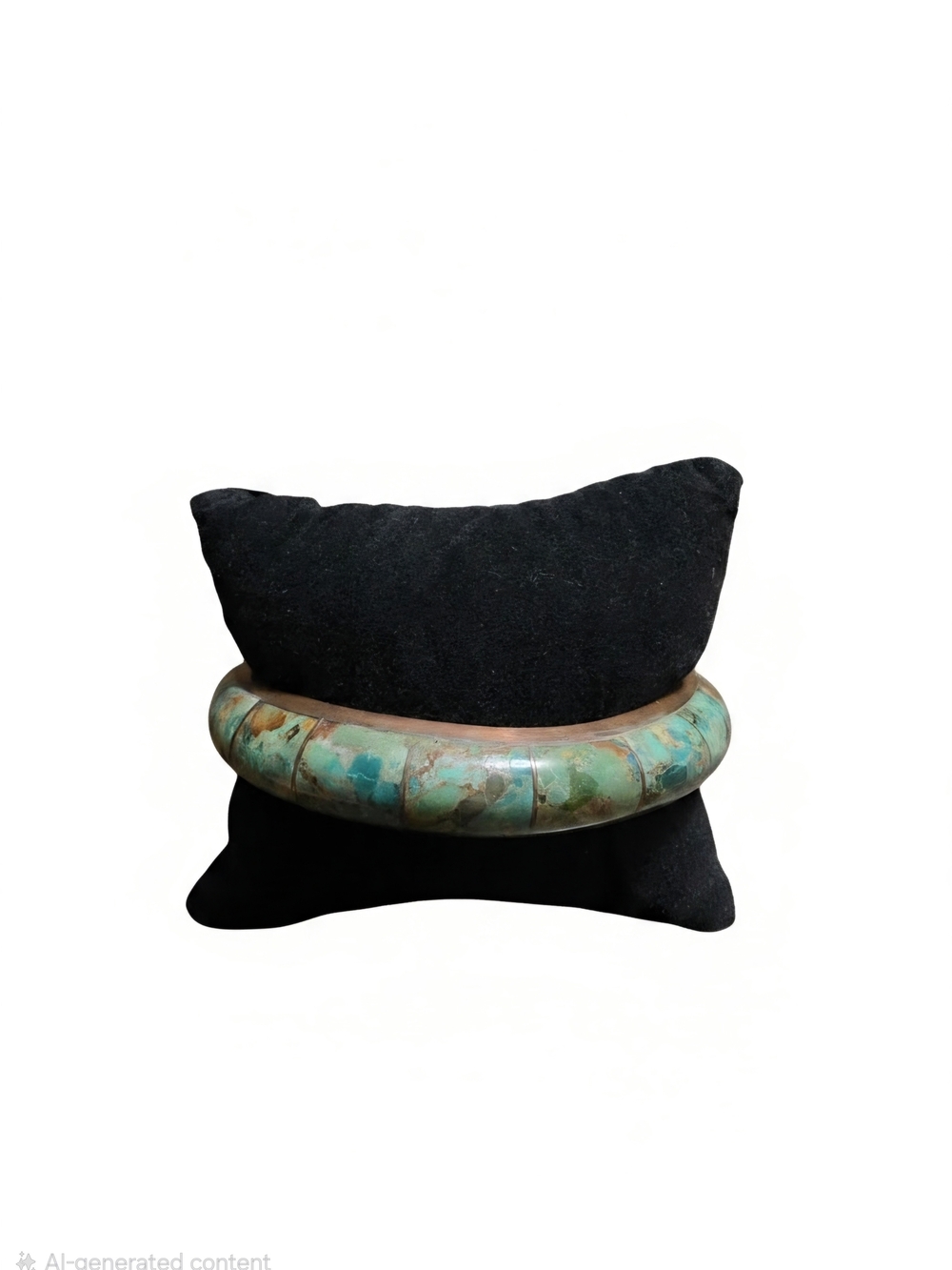 Jay King Turquoise-Tone Inlay Round Bangle Bracelet